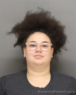 Mugshot of Jasmin Jadain Williams-Cooper booked in Brown County, Wisconsin on September 24, 2026