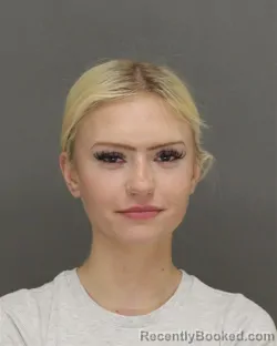 Mugshot of Ava Temperence Langkau booked in Brown County, Wisconsin on October 3, 2026
