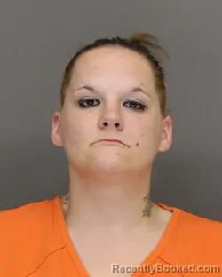 Mugshot of Tiffany Sue Hookenson booked in Brown County, Wisconsin on October 11, 2026