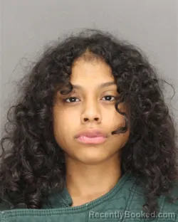 Mugshot of Indhera Mae Roberts-Leyva booked in Brown County, Wisconsin on October 12, 2026