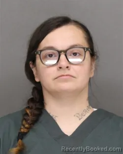 Mugshot of Danielle Kae Walters booked in Brown County, Wisconsin on October 16, 2026
