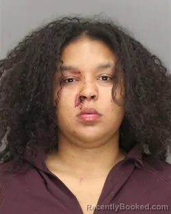Mugshot of Rikeyah Alexis Mcintyre booked in Brown County, Wisconsin on October 17, 2026