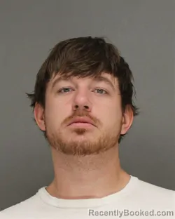Mugshot of Dustin Lee Hendricks booked in Brown County, Wisconsin on October 17, 2026