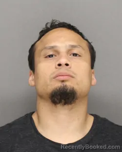Mugshot of Gustavo Flores Guzman booked in Brown County, Wisconsin on October 17, 2026