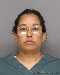 Mugshot of Elizabeth Maranda Guzman booked in Brown County, Wisconsin on October 22, 2026