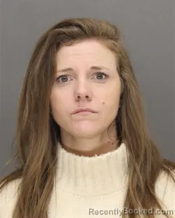 Mugshot of Angela Mae Decoster booked in Brown County, Wisconsin on October 23, 2026