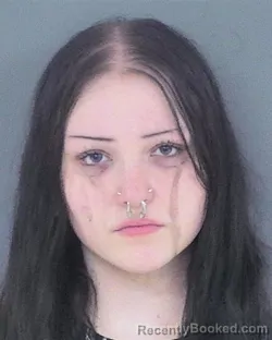 Mugshot of Jordyn Nicole Peterson booked in Chippewa County, Wisconsin on August 21, 2026