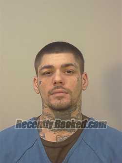 Booking photo from Dane County, Wisconsin