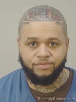 Mugshot of CHRISTOPHER MARSHUN CARTHANS booked in Dane County, Wisconsin on March 13, 2026