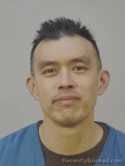 Mugshot of WAYNE HANSEN HSIUNG booked in Dane County, Wisconsin on March 15, 2026