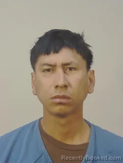 Mugshot of DAWIN DALNY PINEDA booked in Dane County, Wisconsin on March 20, 2026