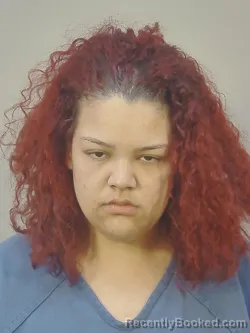 Mugshot of JAZMINE MARIAH HARMS booked in Dane County, Wisconsin on April 5, 2026