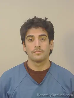Mugshot of Gustavo Rodriguez booked in Dane County, Wisconsin on August 27, 2026