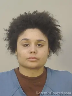 Mugshot of Jazleyna Nicole Farrington booked in Dane County, Wisconsin on September 5, 2026