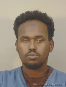 Mugshot of Abdigani Ahmed Hassan booked in Dane County, Wisconsin on September 16, 2026