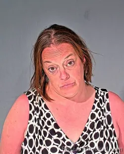 Mugshot of MELISSA MARIE WOLLINGER booked in Dodge County, Wisconsin on June 14, 2026