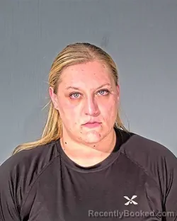 Mugshot of Jessica Marie Sams booked in Dodge County, Wisconsin on October 25, 2026