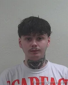 Mugshot of DOMINIK A GARZA booked in Douglas County, Wisconsin on July 9, 2026