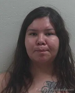 Mugshot of Kyleigh M Thunder booked in Douglas County, Wisconsin on October 7, 2026