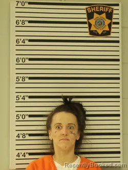 Mugshot of KEYSHA TARBOX booked in Dunn County, Wisconsin on April 4, 2026