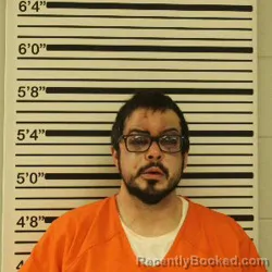 Mugshot of ANDRE LEAVESSEUR booked in Dunn County, Wisconsin on April 21, 2026