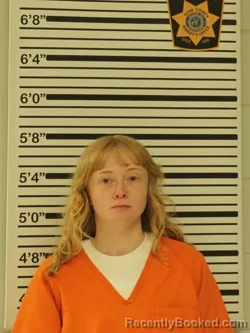 Mugshot of NICOLE HANSON booked in Dunn County, Wisconsin on May 12, 2026
