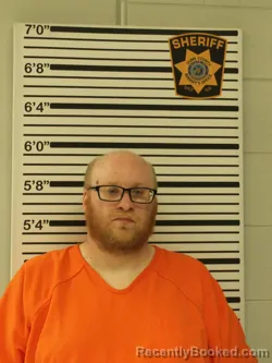 Mugshot of JASON STRONG booked in Dunn County, Wisconsin on May 13, 2026