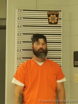 Booking photo from Dunn County, Wisconsin