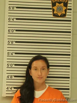 Mugshot of DANIELLE ROSENDAHL booked in Dunn County, Wisconsin on July 10, 2026