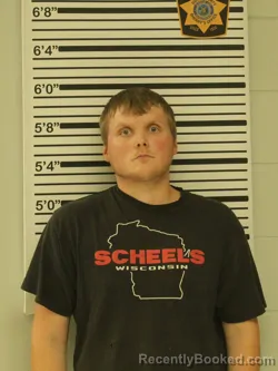 Mugshot of Michael Sippy booked in Dunn County, Wisconsin on July 28, 2026