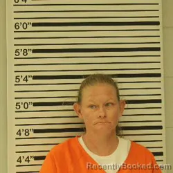Mugshot of Kacey Olson booked in Dunn County, Wisconsin on July 29, 2026