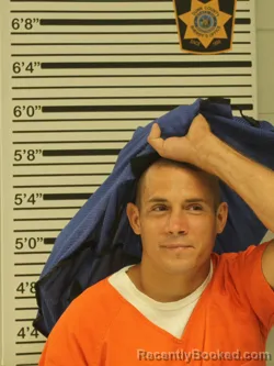 Booking photo from Dunn County, Wisconsin