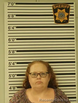 Mugshot of Stephanie Trewyn booked in Dunn County, Wisconsin on August 24, 2026