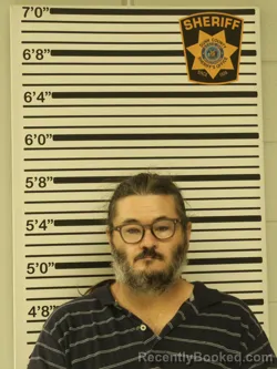 Mugshot of Wayne Timm booked in Dunn County, Wisconsin on August 24, 2026