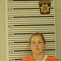 Mugshot of Kathleen Elizabeth Rae Wolf booked in Dunn County, Wisconsin on September 29, 2026