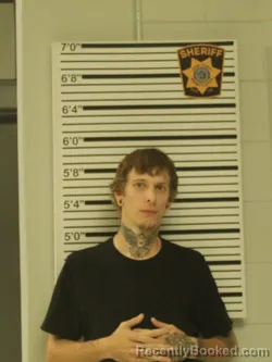 Mugshot of Nathan David Reimann booked in Dunn County, Wisconsin on October 8, 2026