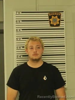Mugshot of Jayce Richard Haley booked in Dunn County, Wisconsin on October 18, 2026