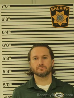Mugshot of Andrew David Rosenberg booked in Dunn County, Wisconsin on October 18, 2026