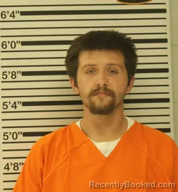 Mugshot of Levi William Shehow booked in Dunn County, Wisconsin on October 23, 2026