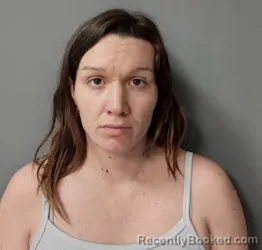 Mugshot of ANNA MARIE FRAZIER booked in Iowa County, Wisconsin on April 3, 2026