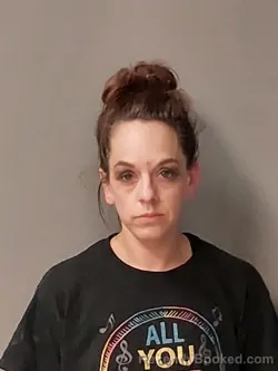 Mugshot of BRITTANI JO STONEY booked in Iowa County, Wisconsin on July 22, 2026