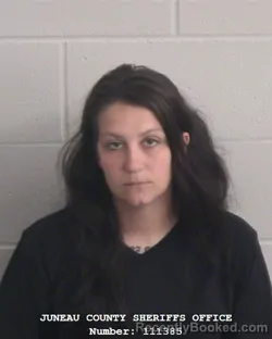 Mugshot of Amber Lynn Feight booked in Juneau County, Wisconsin on August 18, 2026