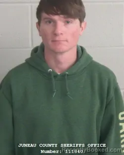 Mugshot of MITCHELL RYAN ORLOWSKI booked in Juneau County, Wisconsin on March 27, 2026