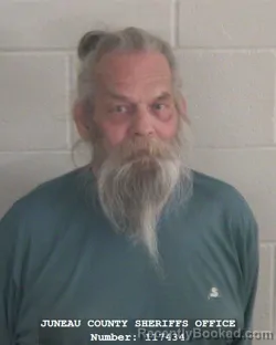 Mugshot of GARY A BLUM booked in Juneau County, Wisconsin on March 28, 2026