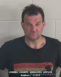 Mugshot of CHAD CHRISTIAN WEHMAN booked in Juneau County, Wisconsin on March 30, 2026