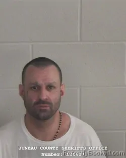 Mugshot of DANIEL BRIAN RODRIGUEZ booked in Juneau County, Wisconsin on March 30, 2026