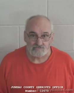 Mugshot of JERRY JOHN SORENSON booked in Juneau County, Wisconsin on April 2, 2026