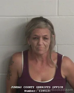Mugshot of CHRISTINA ANN MEISE booked in Juneau County, Wisconsin on May 30, 2026