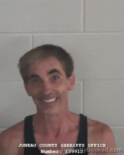 Mugshot of PAUL A SALZWEDEL booked in Juneau County, Wisconsin on July 31, 2026