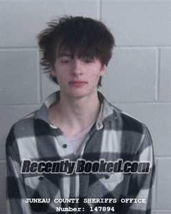 Booking photo from Juneau County, Wisconsin